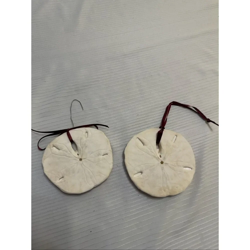 Lot Of 2 Kiawah,S.C. Starfish Christmas Ornament By Jeanie Drucker